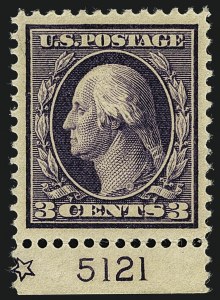 Sale 1111, Lot 268, 1908-10 Washington-Franklin Issues (Scott 331-342)