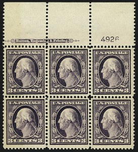 Sale 1111, Lot 269, 1908-10 Washington-Franklin Issues (Scott 331-342)