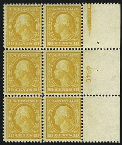 Sale 1111, Lot 279, 1908-10 Washington-Franklin Issues (Scott 331-342)