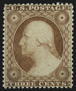 Sale 1111, Lot 30, 1857-60 Issue (Scott 18-39)