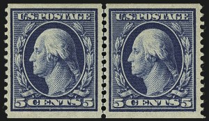 Sale 1111, Lot 309, 1908-10 Washington-Franklin Coils (Scott 348-356)