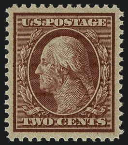 Sale 1111, Lot 314, 1909 Bluish Paper Issue (Scott 357-366)