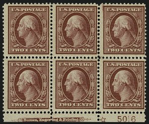 Sale 1111, Lot 316, 1909 Bluish Paper Issue (Scott 357-366)