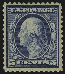 Sale 1111, Lot 320, 1909 Bluish Paper Issue (Scott 357-366)