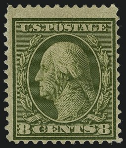Sale 1111, Lot 324, 1909 Bluish Paper Issue (Scott 357-366)