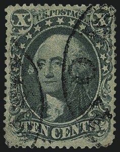 Sale 1111, Lot 33, 1857-60 Issue (Scott 18-39)