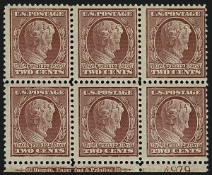 Sale 1111, Lot 335, 1909 Commem., 1910-13 Washington-Franklin Issues (Scott 367-384)