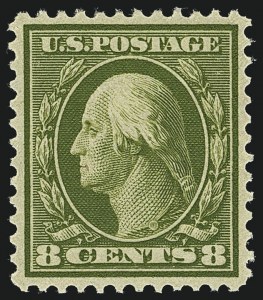 Sale Number 1111, Lot Number 349, 1909 Commem., 1910-13 Washington-Franklin Issues (Scott 367-384)