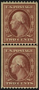 Sale Number 1111, Lot Number 361, 1910-13 Washington-Franklin Coils (Scott 385-396)