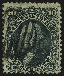 Sale 1111, Lot 37, 1861-66 Issue (Scott 56-78)