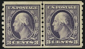 Sale 1111, Lot 371, 1910-13 Washington-Franklin Coils (Scott 385-396)
