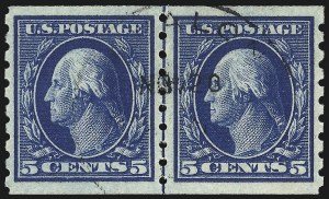 Sale 1111, Lot 375, 1910-13 Washington-Franklin Coils (Scott 385-396)