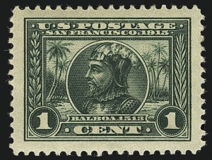 Sale Number 1111, Lot Number 379, 1913-15 Panama-Pacific Issue (Scott 397-404)