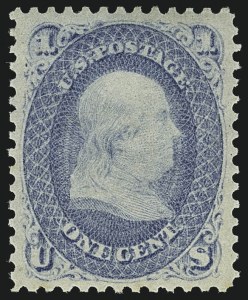 Sale 1111, Lot 38, 1861-66 Issue (Scott 56-78)