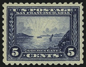 Sale 1111, Lot 395, 1913-15 Panama-Pacific Issue (Scott 397-404)