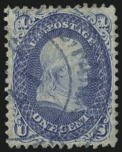 Sale 1111, Lot 40, 1861-66 Issue (Scott 56-78)