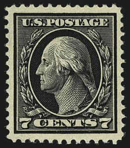 Sale 1111, Lot 401, 1912-14 Washington-Franklin Issue (Scott 405-423)