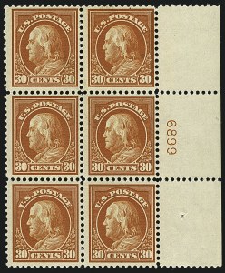 Sale 1111, Lot 419, 1912-14 Washington-Franklin Issue (Scott 405-423)