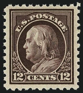 Sale 1111, Lot 427, 1913-15 Washington-Franklin Issues (Scott 424-440)