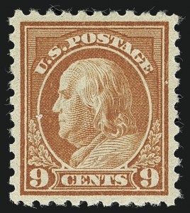 Sale Number 1111, Lot Number 439, 1913-15 Washington-Franklin Issues (Scott 424-440) Sale Number 1111, Lot Number 439, 1913-15 Washington-Franklin Issues (Scott 424-440)