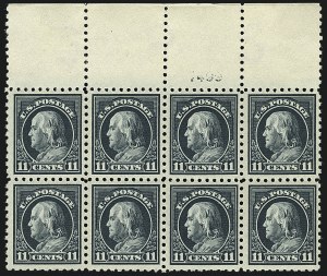 Sale 1111, Lot 445, 1913-15 Washington-Franklin Issues (Scott 424-440)