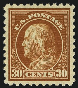 Sale 1111, Lot 451, 1913-15 Washington-Franklin Issues (Scott 424-440)