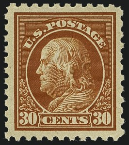 Sale Number 1111, Lot Number 453, 1913-15 Washington-Franklin Issues (Scott 424-440)