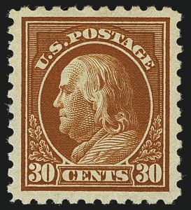 Sale Number 1111, Lot Number 454, 1913-15 Washington-Franklin Issues (Scott 424-440)