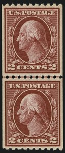 Sale 1111, Lot 459, 1913-15 Washington-Franklin Issues, Cont. (Scott 441-448)