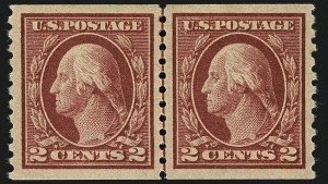 Sale Number 1111, Lot Number 462, 1913-15 Washington-Franklin Issues, Cont. (Scott 441-448)