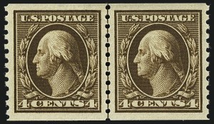 Sale Number 1111, Lot Number 468, 1913-15 Washington-Franklin Issues, Cont. (Scott 441-448)