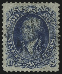 Sale 1111, Lot 47, 1861-66 Issue (Scott 56-78)