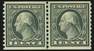 Sale 1111, Lot 477, 1913-15 Washington-Franklin Issues, Cont. (Scott 449-461)