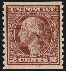 Sale 1111, Lot 480, 1913-15 Washington-Franklin Issues, Cont. (Scott 449-461)