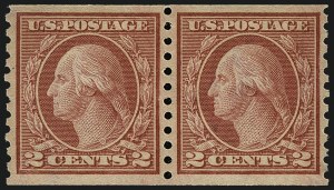 Sale 1111, Lot 483, 1913-15 Washington-Franklin Issues, Cont. (Scott 449-461)
