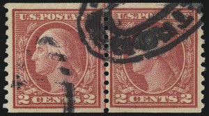 Sale 1111, Lot 485, 1913-15 Washington-Franklin Issues, Cont. (Scott 449-461)