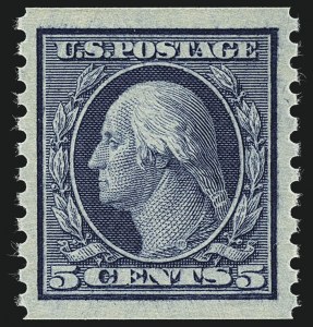 Sale Number 1111, Lot Number 494, 1913-15 Washington-Franklin Issues, Cont. (Scott 449-461) Sale Number 1111, Lot Number 494, 1913-15 Washington-Franklin Issues, Cont. (Scott 449-461)