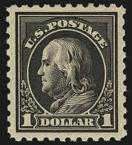 Sale 1111, Lot 504, 1913-15 Washington-Franklin Issues, Cont. (Scott 449-461)