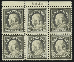 Sale 1111, Lot 527, 1916-17 Issues (Scott 462-480)