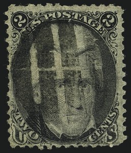 Sale 1111, Lot 53, 1867-68 Grilled Issue and 1875 Re-Issue (Scott 79-111)