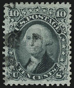 Sale 1111, Lot 54, 1867-68 Grilled Issue and 1875 Re-Issue (Scott 79-111)
