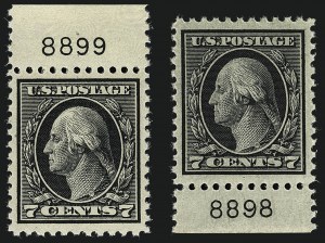 Sale 1111, Lot 570, 1917-19 Issues, Cont. (Scott 506-524)