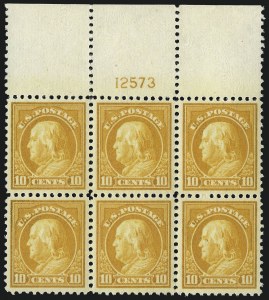 Sale 1111, Lot 571, 1917-19 Issues, Cont. (Scott 506-524)