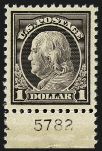 Sale Number 1111, Lot Number 581, 1917-19 Issues, Cont. (Scott 506-524)