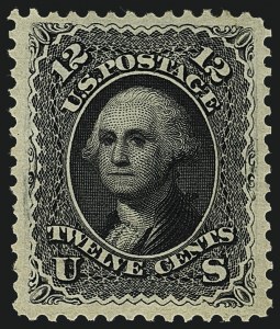 Sale 1111, Lot 60, 1867-68 Grilled Issue and 1875 Re-Issue (Scott 79-111)