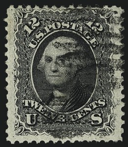 Sale 1111, Lot 61, 1867-68 Grilled Issue and 1875 Re-Issue (Scott 79-111)