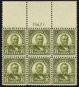 Sale 1111, Lot 624, 1922-25 Issues (Scott 551-573a)