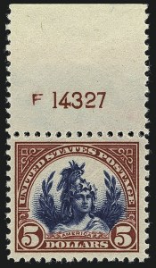 Sale 1111, Lot 636, 1922-25 Issues (Scott 551-573a)