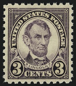 Sale 1111, Lot 642, 1923-29 Issues (Scott 575-657)