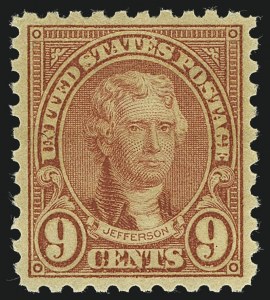 Sale 1111, Lot 647, 1923-29 Issues (Scott 575-657)